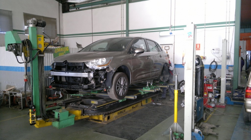 Taller mec&aacute;nico